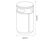 Kingsley Litter Bin - steel outdoor bin 7