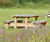 Land Picnic Bench - solid timber table and bench 4
