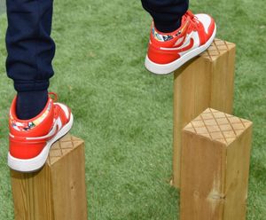 Stepping Log - balance and coordination play station