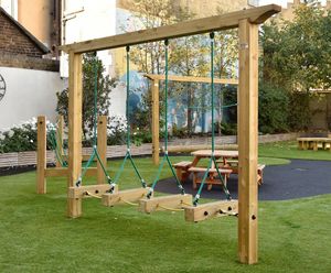 Wooden Play Swing Steps - standard fix (4 steps)