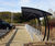Lightwood Cycle Shelter - curved cantilever bike storage 3