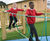 V-Bridge - wooden frame rope bridge for playgrounds 1