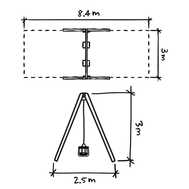 Images for Double Cradle Swing standard fix