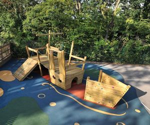 Nautilus - multi-activity timber play boat