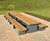 Co-ordinated outdoor furniture - Ian Macleod Distillers, Broxburn 2
