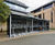 Green roof cycle shelter and 2-tier bike racks for university 4
