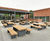 Shelters and co-ordinated outdoor furniture for new school 1