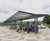Bespoke canopies, cycle shelter and litter bins for new hospital 1