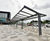 Bespoke canopies, cycle shelter and litter bins for new hospital 2