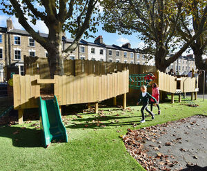 Design and build of tree house and timber trail for school