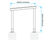 New Forest Shelter - timber outdoor shelter for walkways and cycle storage 1