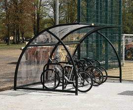 New Sheffield Cycle Shelters
