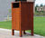 Okehampton Redwood Litter Bin 2
