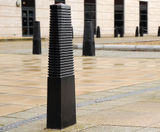 Oxford Cast Iron Bollard - heavy duty tapered cast iron security post - on this page