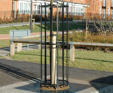 Poplar Mild Steel Tree Guard - mild steel tree guard for urban trees
