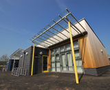Richmond Entrance Canopy - contemporary aluminium and glass door shelter - on this page