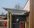 Richmond Entrance Canopy - contemporary aluminium and glass door shelter 1