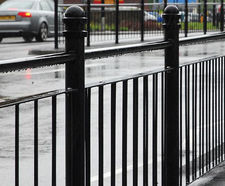 Rochdale PU Panel Post - polyurethane fence posts