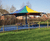 Square Conic Canopy - waterproof fabric outdoor shelter 4
