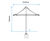 Square Conic Canopy - waterproof fabric outdoor shelter 10