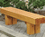 Whitwell Bench - outdoor timber seating for parks and public spaces 3