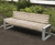 Wiltshire Seat - steel and timber outdoor bench 1