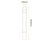 Whitmore Recycled Plastic Bollard - dome topped reflective bollard 1