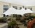 Triple Conic - large fabric canopy for outdoor covered areas 1