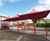 Tornado Tensile Canopy - waterproof fabric outdoor shelter 1