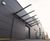 Stockton Entrance Canopy - aluminium and glass wall-mounted shelter 8