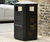 Derby Contemporary Litter Bin - laser cut pattern, 120 litre 2