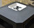 Derby Contemporary Litter Bin - laser cut pattern, 120 litre 4