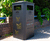 Derby Contemporary Litter Bin - laser cut pattern, 120 litre 5
