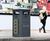 Derby Contemporary Litter Bin - laser cut pattern, 120 litre 0
