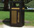Derby Contemporary Litter Bin - laser cut pattern, 120 litre 8
