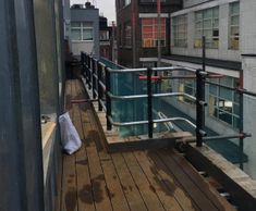 ASF Stowe Ductile Posts for Great Portland Street Roof Garden