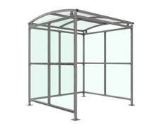 AUTOPA Badby - freestanding cycle shelter with PET roof and sides