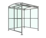 AUTOPA Badby - freestanding cycle shelter with PET roof and sides