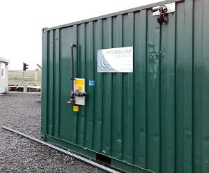 Landfill site surface water treatment for Rigmuir