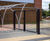 Welded mesh security fencing protects school car park & entrance 7