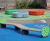 Zigzag - recycled plastic bench for nursery and primary schools 0