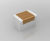Woodline - contemporary straight concrete and wood bench 9
