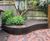 Custom steel planter walling 2