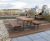 RailRoad Delta - steel and timber picnic bench & table 2