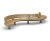RailRoad Loop straight and curved modular seating range 4