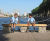Elements® seat and bench - gabion supports 2