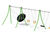 Modular Swing Set - metal playground swing frame for custom seat options 13