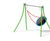 Modular Swing Set - metal playground swing frame for custom seat options 15