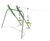 Double Cableway - steel and HPL zip line for playgrounds and parks 1