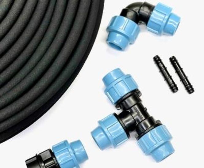 Raised Garden Bed Watering Kits Leaky Pipe Systems